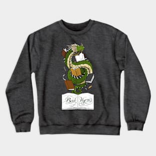 Book Wyrm (sage) Crewneck Sweatshirt